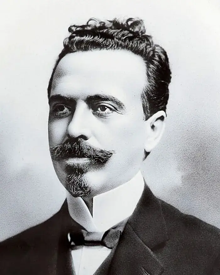 Retrato fotográfico de Nilo Peçanha, 7º Presidente da República